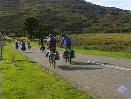 The start of the big climb to the Pass of the Cattle